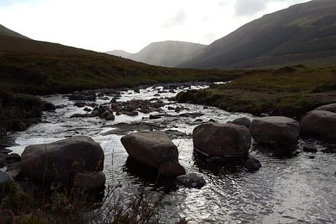 Stepping stones at the Fairy Pools