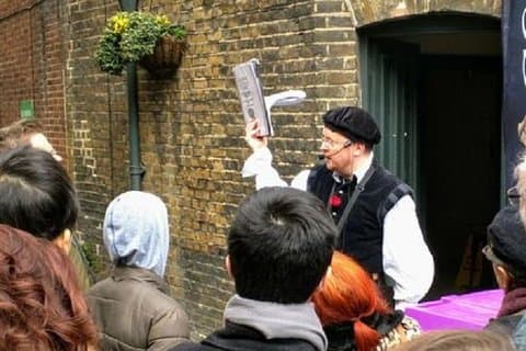The guide on the walk.