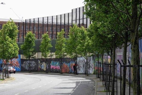 BELFAST'S PEACE WALL