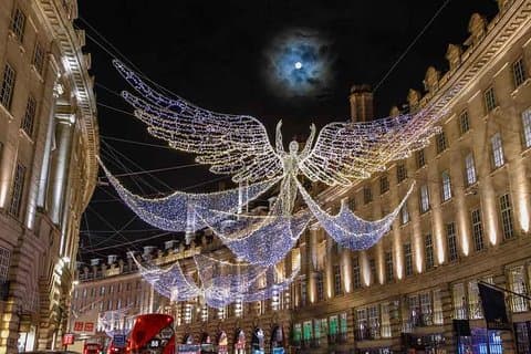 Photograph London Christmas Lights