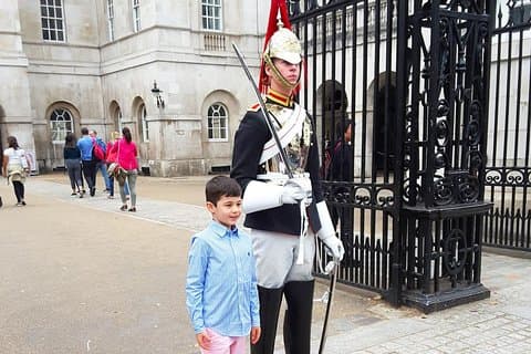 Guard at Buckingham Palace