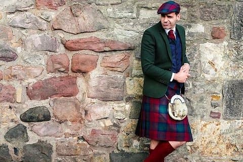 Kilt-man included in ticket price