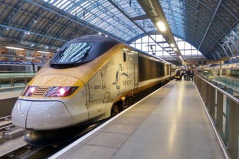 St Pancras Train Station Eurostar