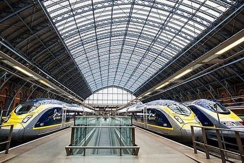 St Pancras Train Station Eurostar