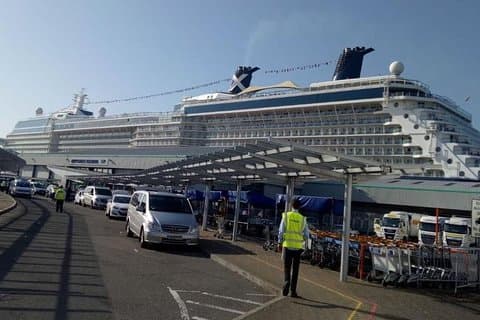 Drop-off at Southampton
