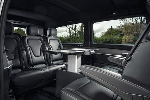 V Class Mercedes Interior