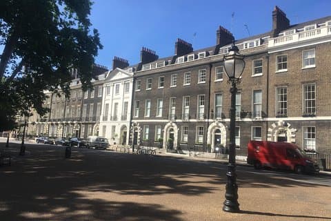 Bedford Square, the best preserved of London’s famous Georgian Squares