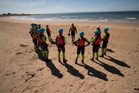 Coasteering Adventure from Edinburgh with Intrepidus Outdoors