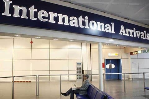 Gatwick International arrivals