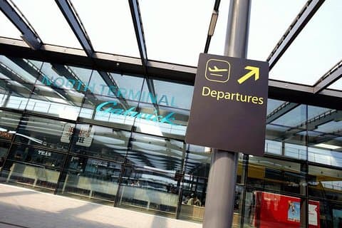 Departure Gatwick
