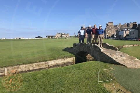 The Swilcan Bridge in St Andrews
