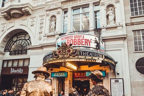 London’s Piccadilly Circus and Whitehall city game