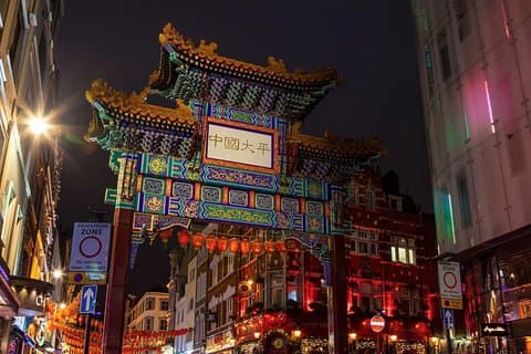 Photograph the Gate of Chinatown