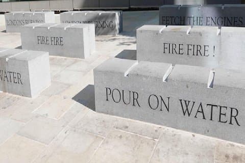 Londons burning!