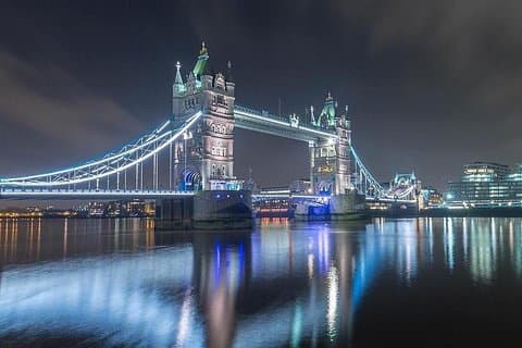 The most impressive River Thames crossing is Tower Bridge.