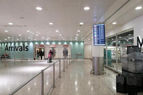 Heathrow Airport Terminal 3 Arrivals
