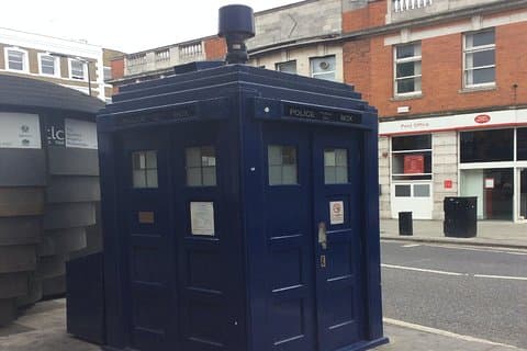 Dr Who and the Tardis