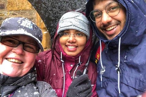 Old Edinburgh Walking Tour even takes place in the Snow!