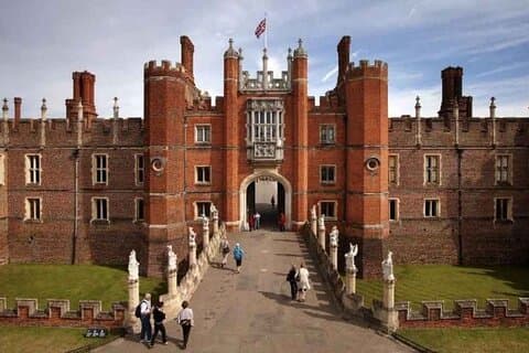 Great West Front Tudor Gate House