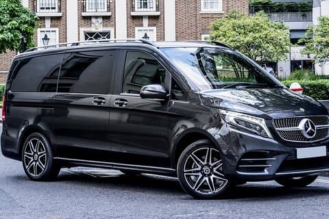 Airport Transfer: Glasgow Airport GLA to Glasgow by Luxury Van