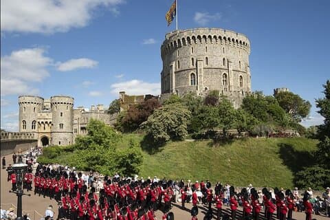 The Round Tower - Royal Collection Trust , © Her Majesty Queen Elizabeth II 2022