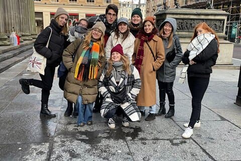 A young group