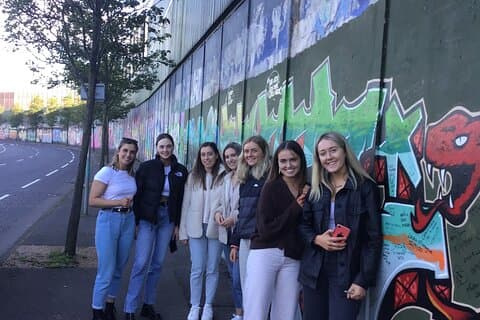 Belfast peace wall