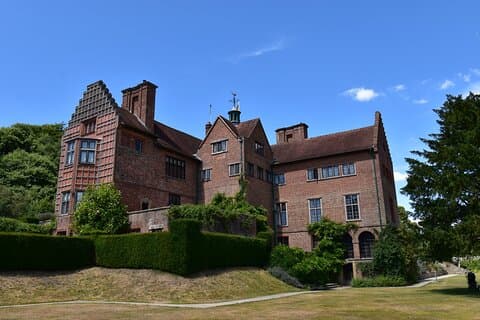 Chartwell from the lawn where Churchill's family would play.