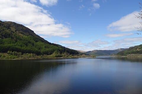 The Loch Lubnaig majestic view