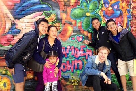 Guests admiring Camden Town