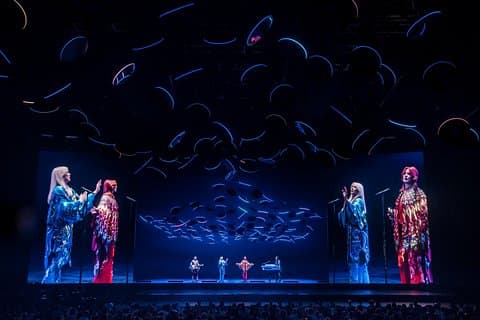 The Visitors - ABBA Voyage - Photo by Johan Persson