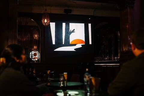 Belfast by the Glass Projections bringing the story of Belfast to life.