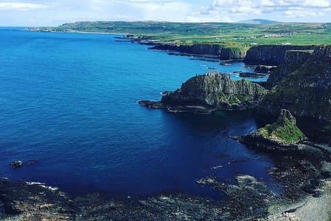 The Organ, Giants Causeway and the County Antrim Coastline. #belfastcruiseshipexcursions #belfastcruiseshiptours