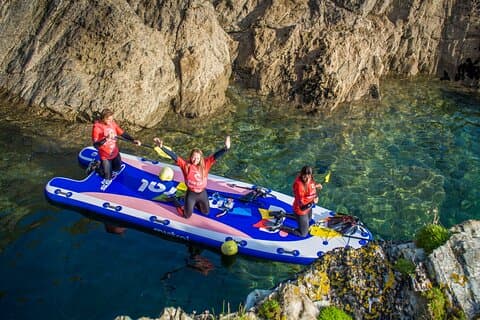 Giant Stand Up Paddle Boarding Experience in Newquay