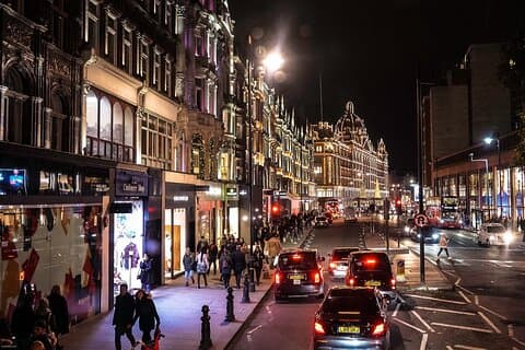 London By Night Black Taxi Tour
