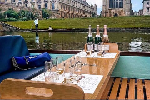 Rutherford's Punting Cambridge 'in style'