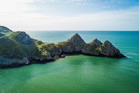 From Cardiff: The Gower - Mumbles, Three Cliffs And Worms Head