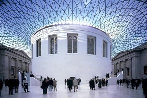 British Museum courtyard
