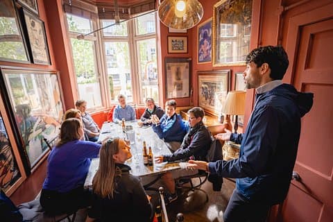 Guides share their passion for local food, drink and history.