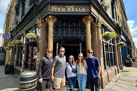Outside Ten Bells Pub