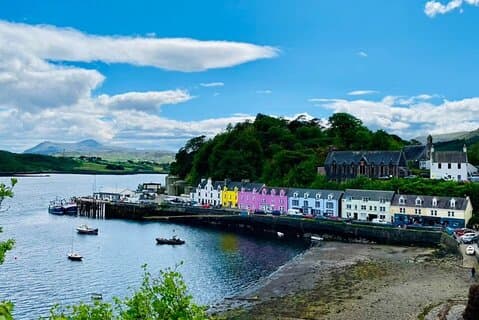 Views of Portree harbour