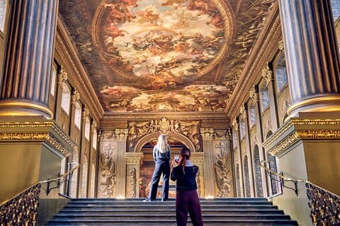 Painted Hall at the Old Royal Naval College Greenwich