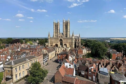 From the walls of Lincoln Castle