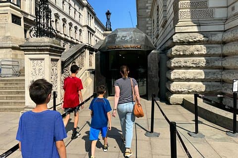 Churchill War Rooms Private Tour and London Westminster Walk