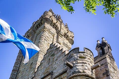 The William Wallace Private Tour in a London Taxi from Edinburgh