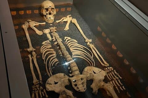 Come face to face with a victim of the Black Death