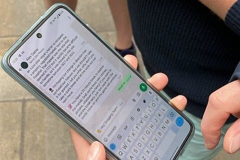 Receive clues direct to your phone through WhatsApp