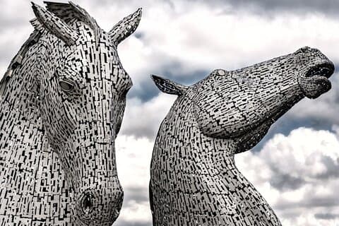 The Kelpies are just stunning!