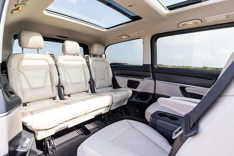 We have 6 Mercedes V Class vans at your service