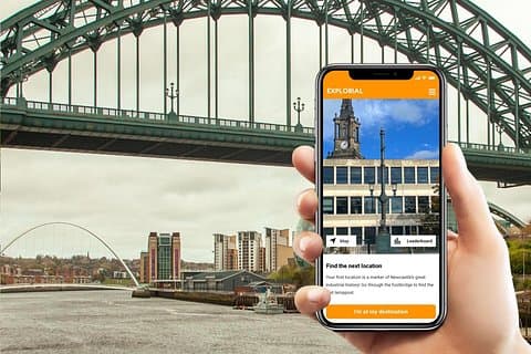 Newcastle Self-Guided City Walking Tour & Scavenger Hunt